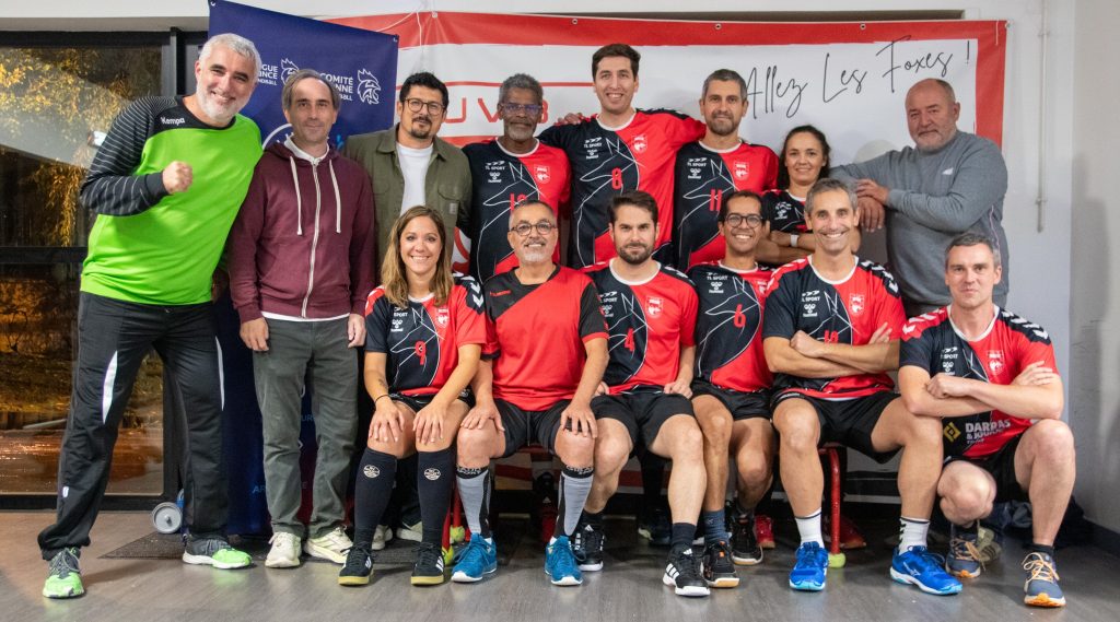 L’équipe loisirs du TU Verrières-le-Buisson Handball